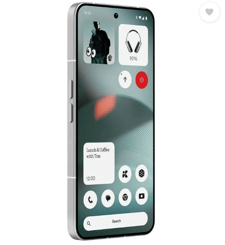 Nothing Phone (3) — Snapdragon 8s Gen 4, Triple 50MP Camera, 16GB RAM, 512GB — white