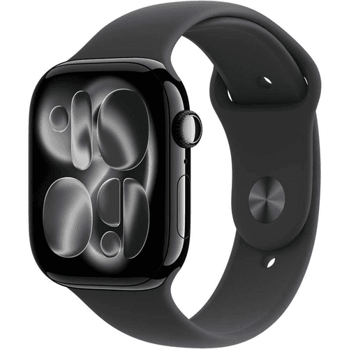 Apple Watch Series 11 GPS , Jet Black , 42mm , Aluminium , Black Sport Band , M/L