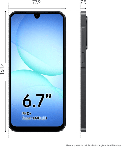 Samsung Galaxy A17 4G , Black , Android , 8GB , 256GB