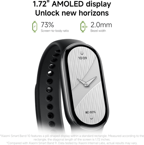 Xiomi Smart band 10 , Silver