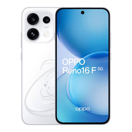 Oppo Reno16 F 5G , White , Android , 8GB , 256GB
