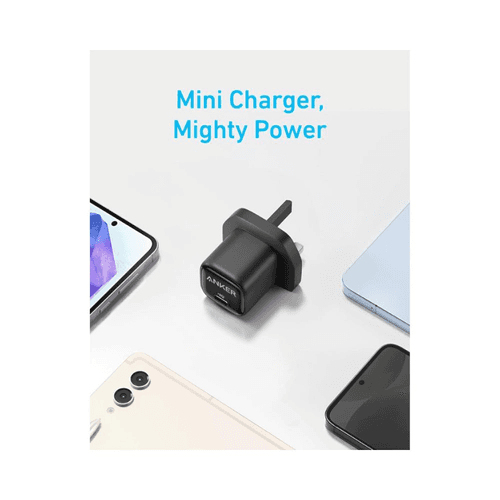 Anker 25W Charger with Type-C to Type-C Cable, , black