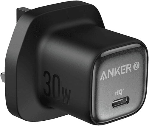 Anker Zolo Charger 30W With 3Ft Usb C To Usb C Cable , black
