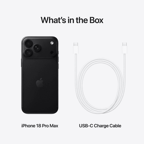 Apple iPhone 18 Pro 5G , Black , 1TB , Middle East