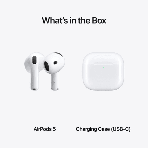 Apple AirPods 5  Charging Case (USB-C) , White