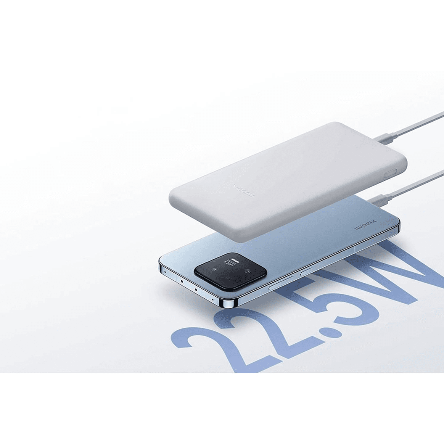 Xiaomi Power Bank 10000mAh 22.5W Lite , White - Hover