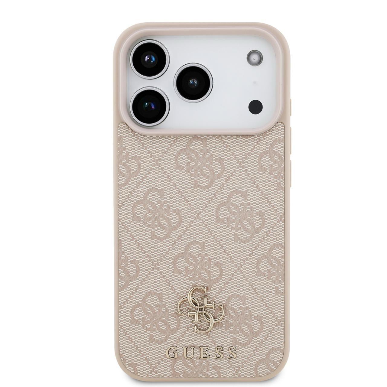 GUESS LUXURY BACK COVER , pink