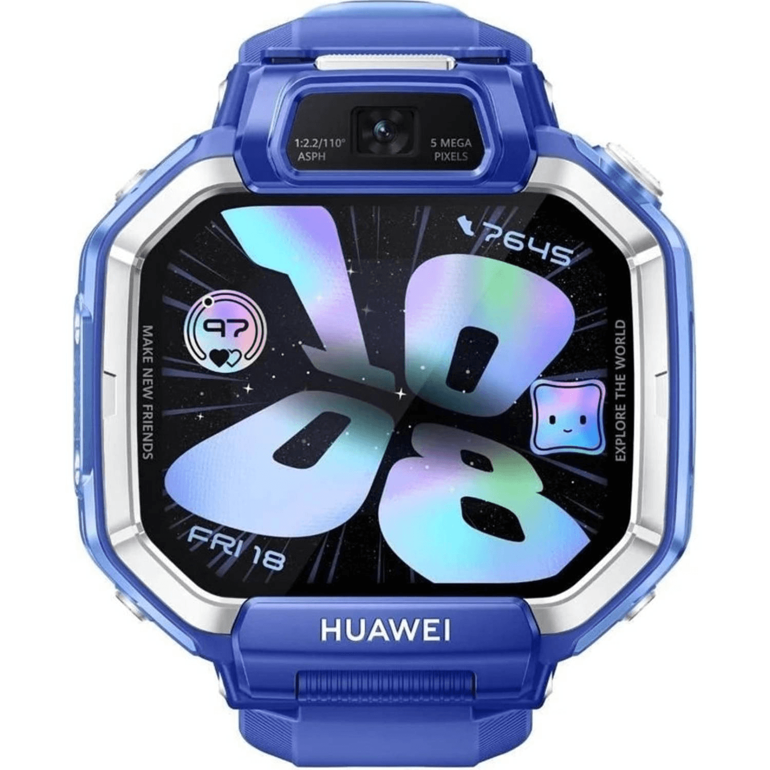 Huawei Kids X1 , Blue , 1.82-inch AMOLED , GPS + Cellular
