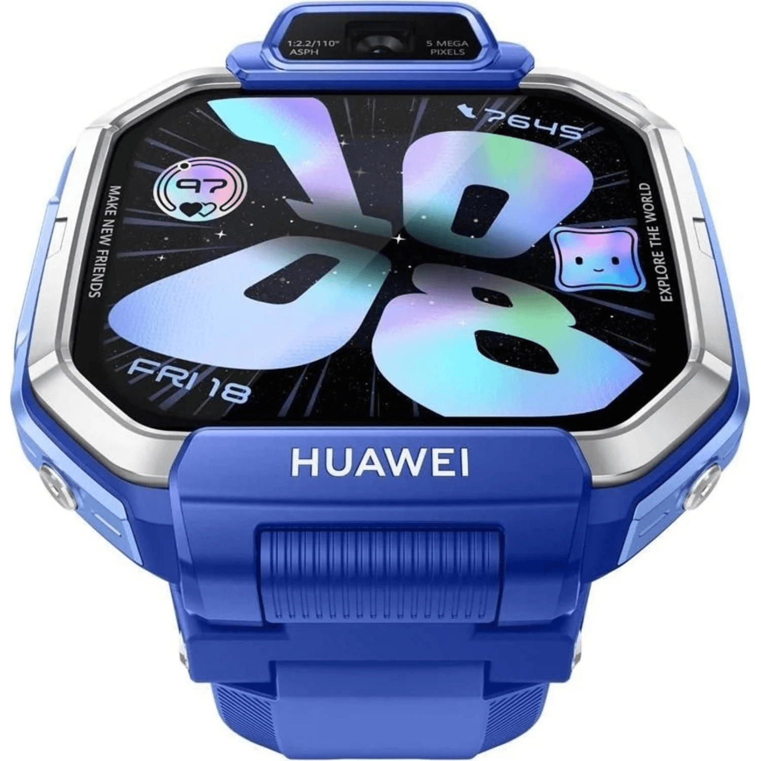 Huawei Kids X1 , Blue , 1.82-inch AMOLED , GPS + Cellular - Hover