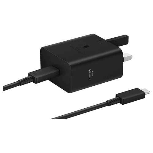 Samsung 45 W Type-C Travel Adaptor with Cable , black