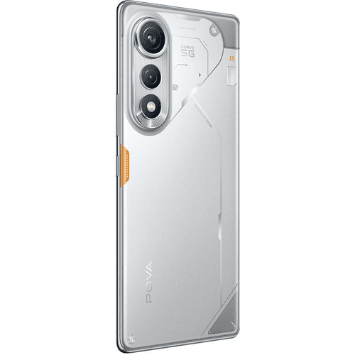Pre Order - Tecno Pova Curve 5G , Magic Silver , Android , 8GB , 256GB