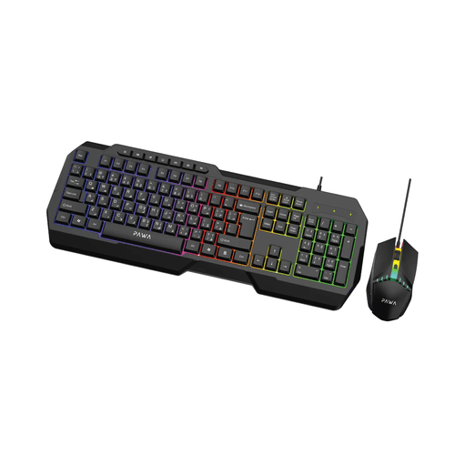 PAWA VANGUARD GAMING SERIES 6 IN 1 ULTIMATE GAMING KIT , Black