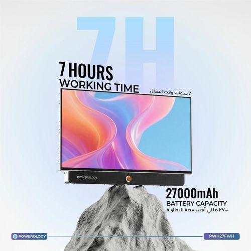 POWEROLOGY 27 INCH 6GB+128GB 27000MAH TOUCH SCREEN , White