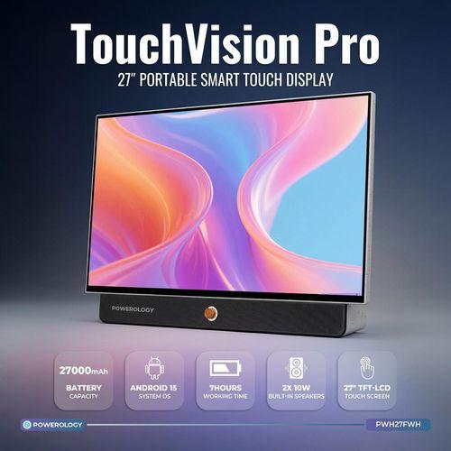 POWEROLOGY 27 INCH 6GB+128GB 27000MAH TOUCH SCREEN , White