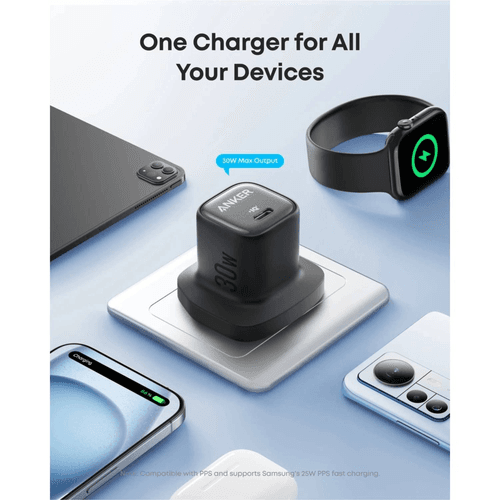 Anker Zolo 30W USB-C Charger , white