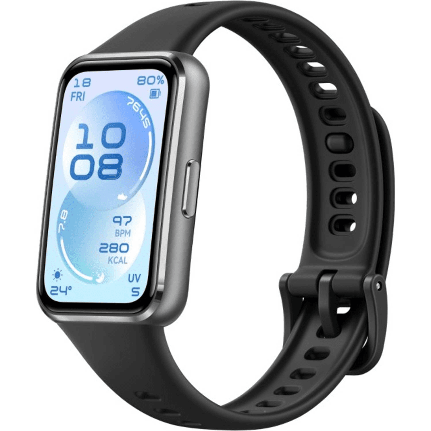Huawei Band 11 Smartwatch , Black , Polymer Case