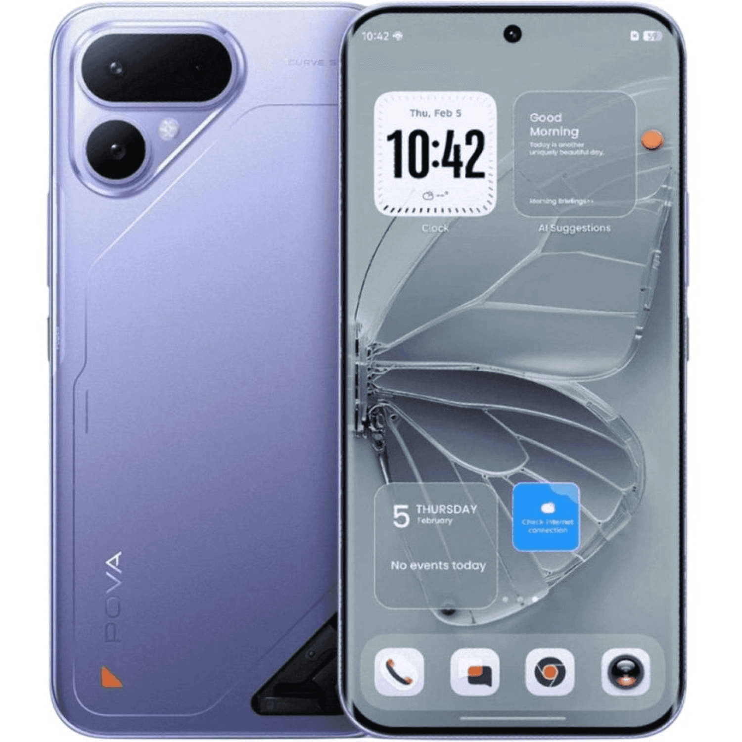 TECNO POVA Curve 2 5G , Mystic Purple , Android , 12GB , 256GB